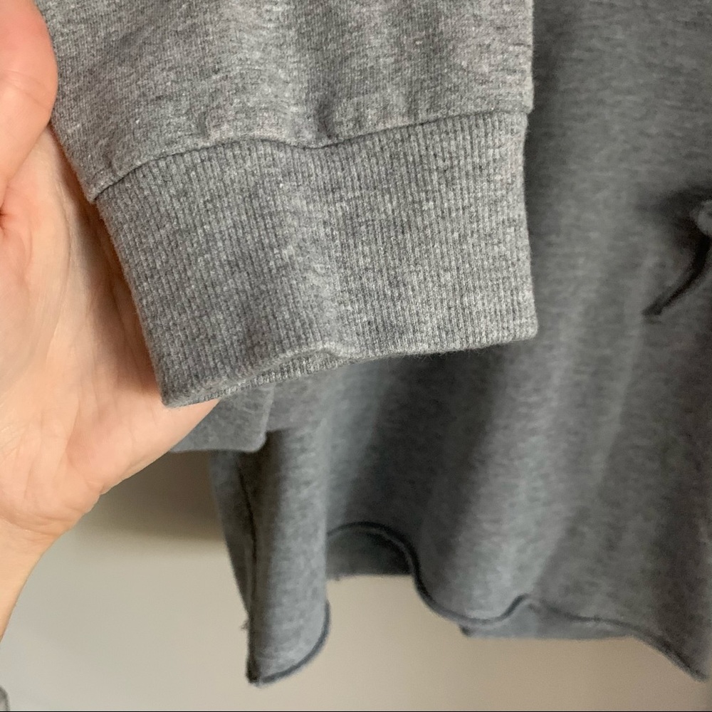 NWOT ✨ Zara ruffled crop sweatshirt - Picture 4 of 5